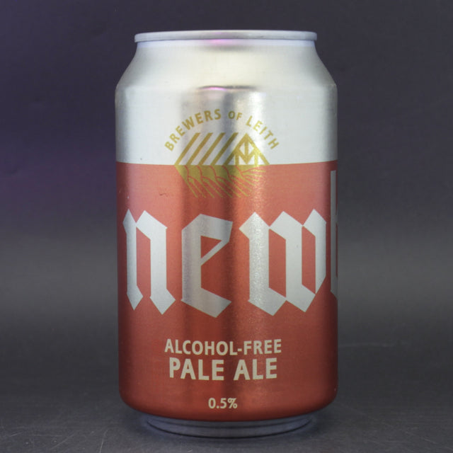 This is a can of Newbarns - Alcohol Free Pale Ale - 0.5% (330ml). It is a Pale Ale craft beer available to buy from Ghost Whale, voted London's best craft beer shop.