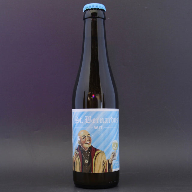 This is a bottle of St Bernardus - Wit - 5.5% (330ml). It is a Wit / Wheat craft beer available to buy from Ghost Whale, voted London's best craft beer shop.