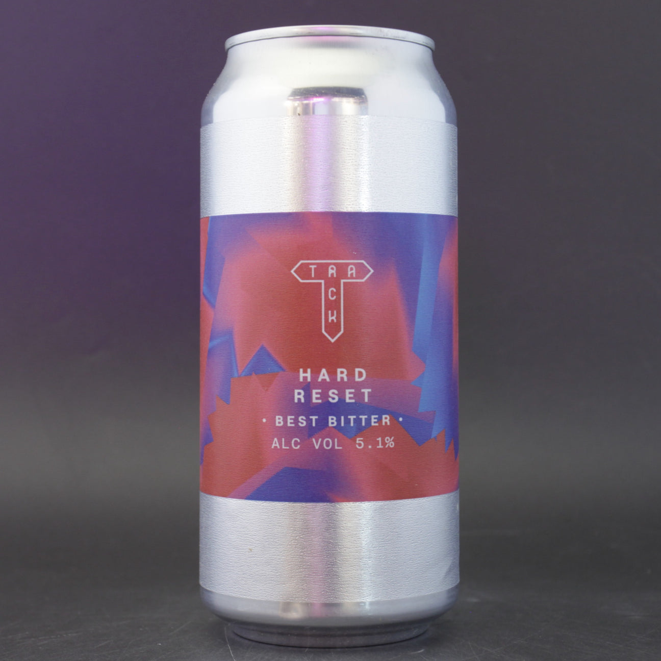 This is a can of Track - Hard Reset - 5.1% (440ml). It is a Traditional English Ale craft beer available to buy from Ghost Whale, voted London's best craft beer shop.