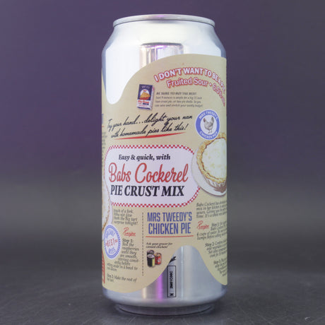 This is a can of Sureshot / Vault City - I Don't Want To Be A Pie - 6.5% (440ml). It is a Sour craft beer available to buy from Ghost Whale, voted London's best craft beer shop.