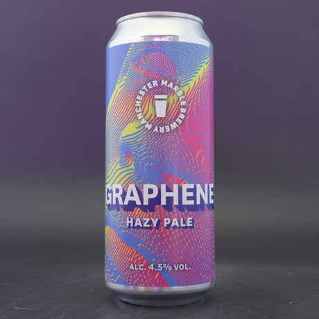 This is a can of Marble Beers - Graphene - 4.5% (500ml). It is a Pale Ale craft beer available to buy from Ghost Whale, voted London's best craft beer shop.
