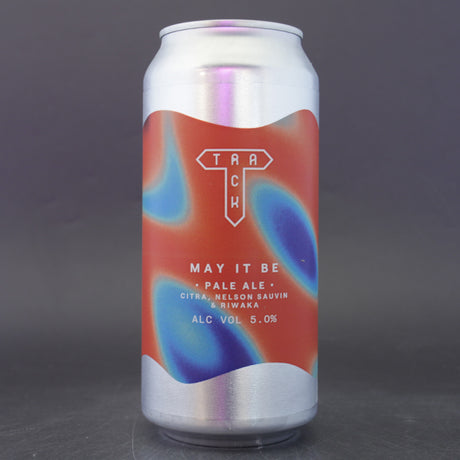 This is a can of Track - May It Be - 5% (440ml). It is a Pale Ale craft beer available to buy from Ghost Whale, voted London's best craft beer shop.