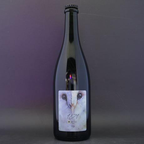This is a sharing bottle of Boerenerf - Oude Gueuze 1871 - 6.75% (750ml). It is a Lambic craft beer available to buy from Ghost Whale, voted London's best craft beer shop.