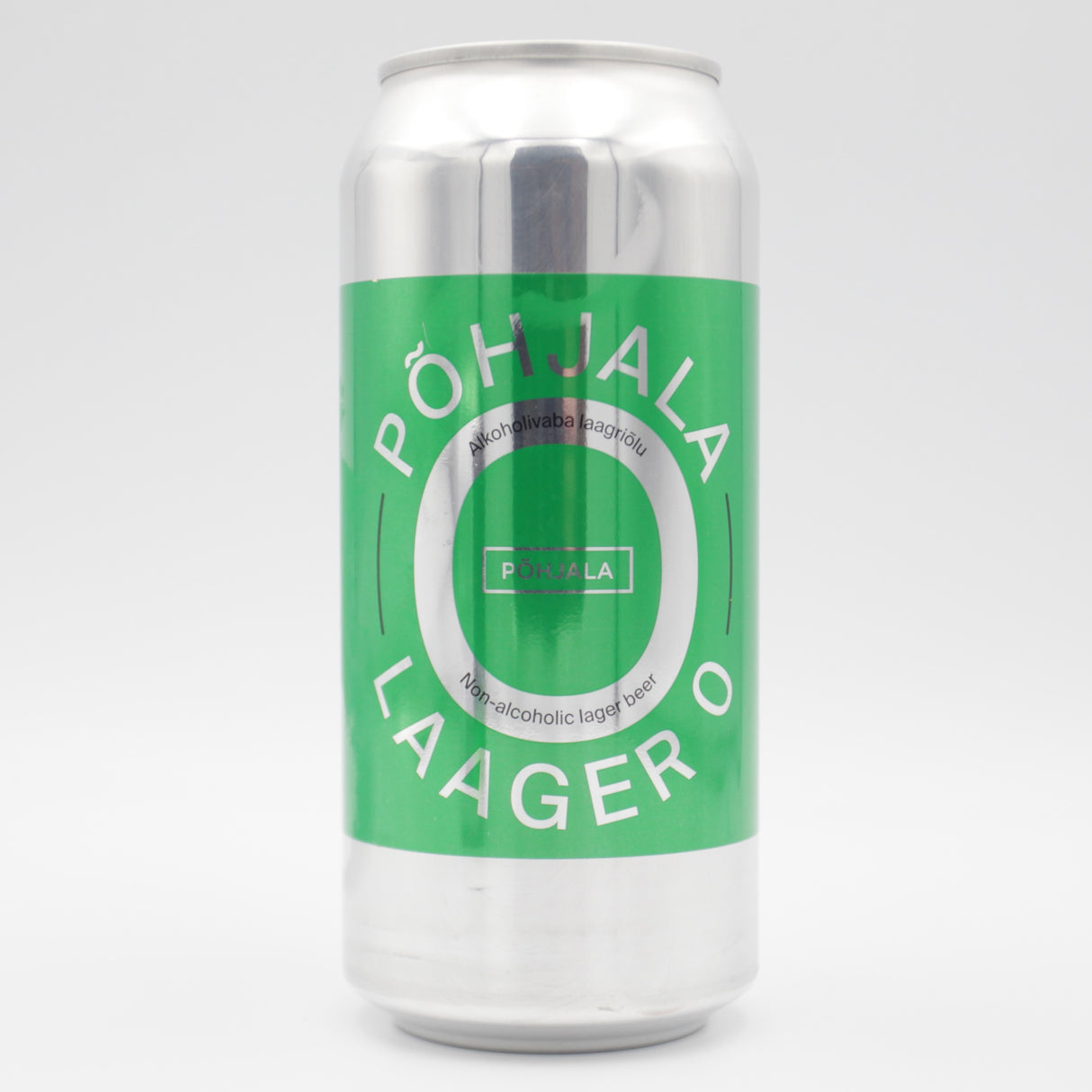This is a can of Põhjala - Laager 0 - 0.5% (440ml). It is a Lager / Pilsner / Kölsch craft beer available to buy from Ghost Whale, voted London's best craft beer shop.