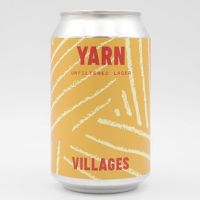 This is a can of Villages - Yarn - 4.5% (330ml). It is a Lager / Pilsner / Kölsch craft beer available to buy from Ghost Whale, voted London's best craft beer shop.