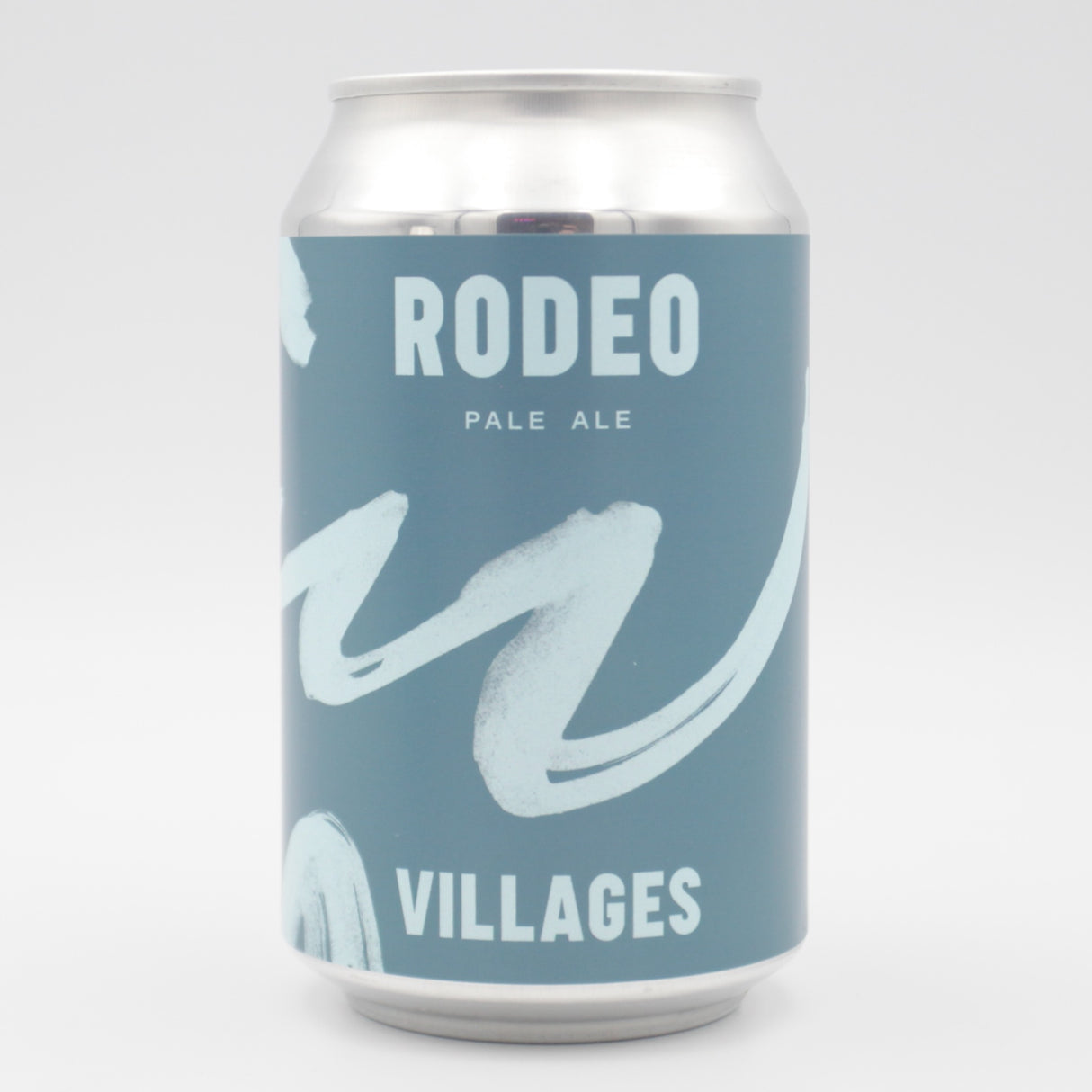 This is a can of Villages - Rodeo - 4.6% (330ml). It is a Pale Ale craft beer available to buy from Ghost Whale, voted London's best craft beer shop.