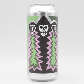 This is a can of Messorem - Demoliri 0028 - 7% (473ml). It is a IPA craft beer available to buy from Ghost Whale, voted London's best craft beer shop.