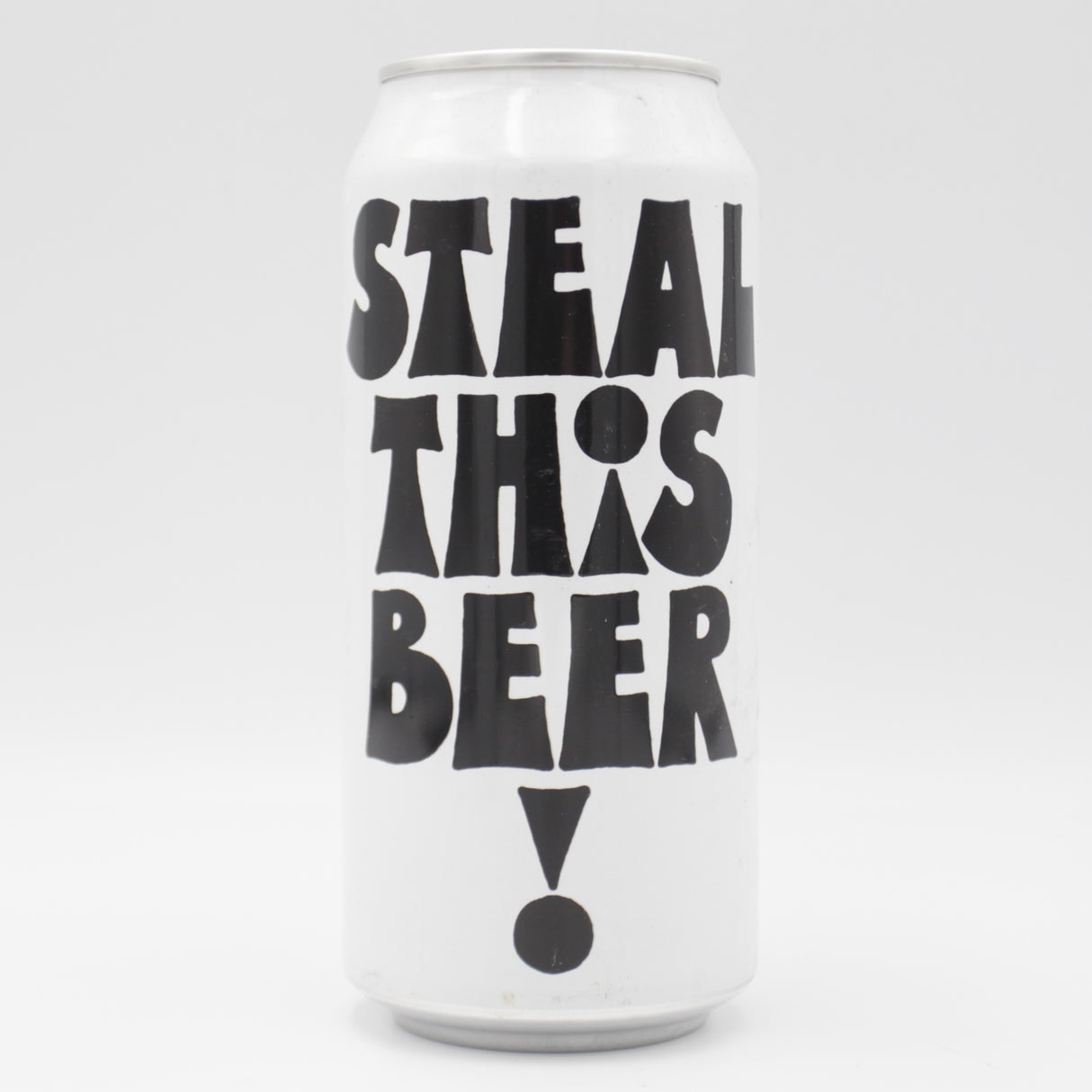 This is a can of Omnipollo / Deep Fried Beers - Steal This Beer - 8% (440ml). It is a Double IPA craft beer available to buy from Ghost Whale, voted London's best craft beer shop.
