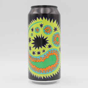 This is a can of Omnipollo / Monkish - Space Trip Cookie - 10% (440ml). It is a Triple IPA craft beer available to buy from Ghost Whale, voted London's best craft beer shop.