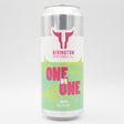 This is a can of Rivington - One By One - 6.5% (500ml). It is a IPA craft beer available to buy from Ghost Whale, voted London's best craft beer shop.