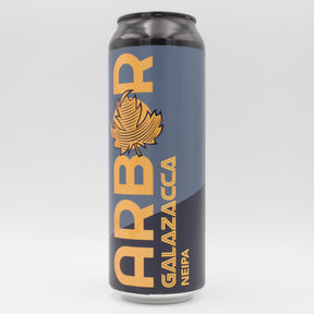 This is a can of Arbor - Gal-Azacca - 6.2% (568ml). It is a IPA craft beer available to buy from Ghost Whale, voted London's best craft beer shop.