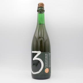 This is a sharing bottle of 3 Fonteinen - Pruim Mirabelle (season 21|22) Blend No. 21 - 7.3% (750ml). It is a Lambic craft beer available to buy from Ghost Whale, voted London's best craft beer shop.