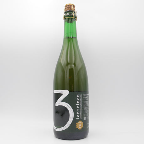 This is a sharing bottle of 3 Fonteinen - Cuvée Miel (season 24|25) Blend No. 34 - 9.11% (750ml). It is a Lambic craft beer available to buy from Ghost Whale, voted London's best craft beer shop.