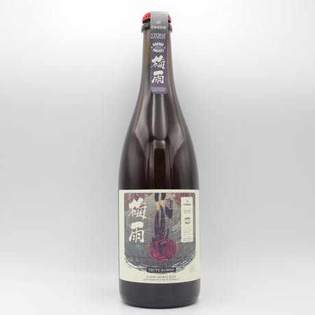 This is a sharing bottle of Garage Project / Stone - Tsuyu Saison - 11.4% (750ml). It is a Saison craft beer available to buy from Ghost Whale, voted London's best craft beer shop.