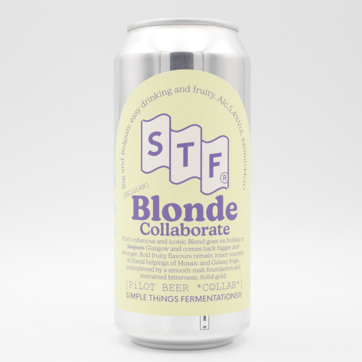 Fermentações Simple Things / Pilot - Belgian Blonde - 5,4% (440ml)