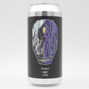 This is a can of Dark Element - Project - 4.4% (440ml). It is a Lager / Pilsner / Kölsch craft beer available to buy from Ghost Whale, voted London's best craft beer shop.
