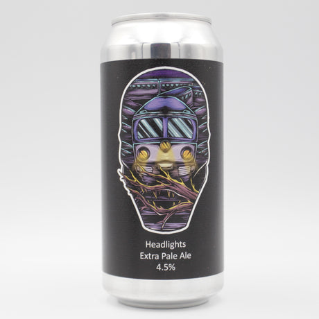 This is a can of Dark Element - Headlights - 4.5% (440ml). It is a Pale Ale craft beer available to buy from Ghost Whale, voted London's best craft beer shop.