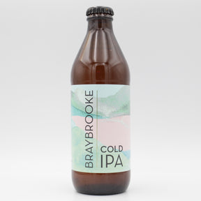 This is a bottle of Braybrooke - Cold IPA - 5.5% (330ml). It is a IPA craft beer available to buy from Ghost Whale, voted London's best craft beer shop.
