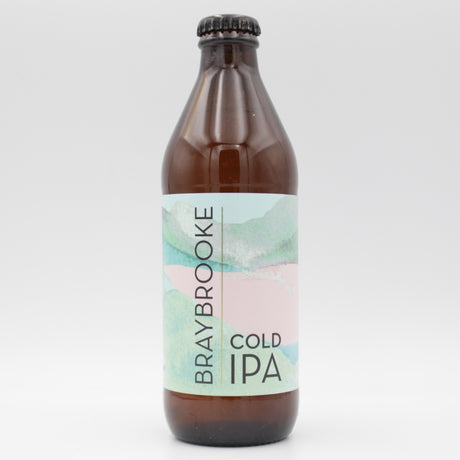 This is a bottle of Braybrooke - Cold IPA - 5.5% (330ml). It is a IPA craft beer available to buy from Ghost Whale, voted London's best craft beer shop.