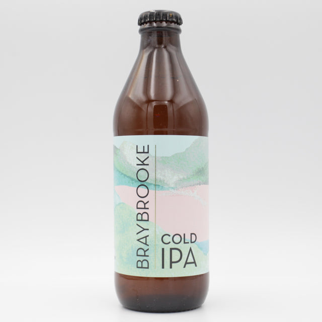 This is a bottle of Braybrooke - Cold IPA - 5.5% (330ml). It is a IPA craft beer available to buy from Ghost Whale, voted London's best craft beer shop.
