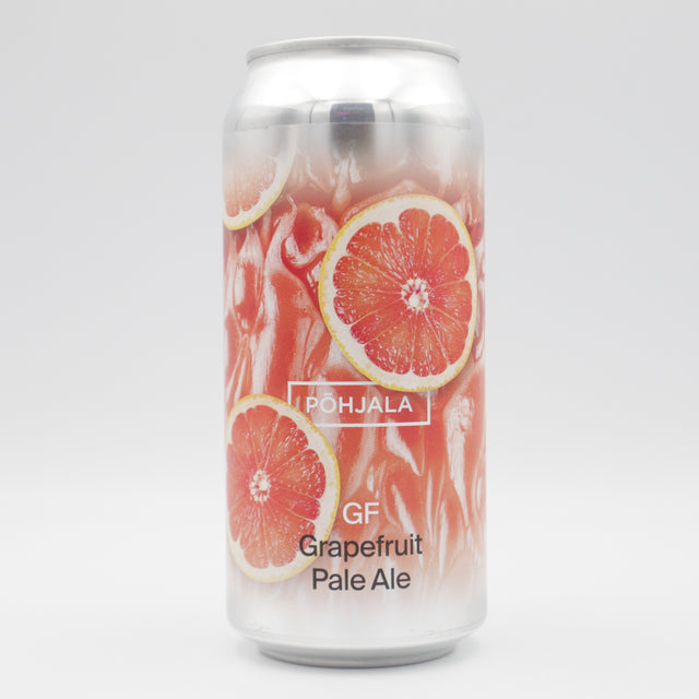 This is a can of Põhjala - GF - 3.5% (440ml). It is a Pale Ale craft beer available to buy from Ghost Whale, voted London's best craft beer shop.