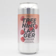 This is a can of Põhjala - Treeninglaager Vaarikas - 0.5% (440ml). It is a Sour craft beer available to buy from Ghost Whale, voted London's best craft beer shop.