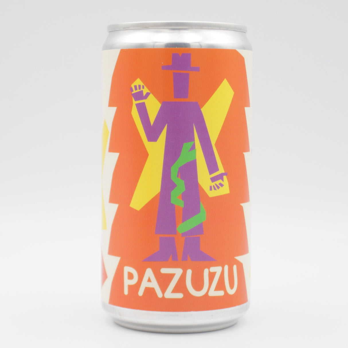 This is a can of Noita - Pazuzu - 12% (250ml). It is a Orange Wine craft wine available to buy from Ghost Whale, voted London's best craft beer shop.