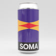 This is a can of SOMA - Ratio - 8% (440ml). It is a Double IPA craft beer available to buy from Ghost Whale, voted London's best craft beer shop.