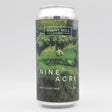 This is a can of Burnt Mill - Nine Acre - 5% (440ml). It is a Pale Ale craft beer available to buy from Ghost Whale, voted London's best craft beer shop.