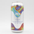 This is a can of Track / Orchestrated Minds - Ethos - 8% (440ml). It is a Double IPA craft beer available to buy from Ghost Whale, voted London's best craft beer shop.