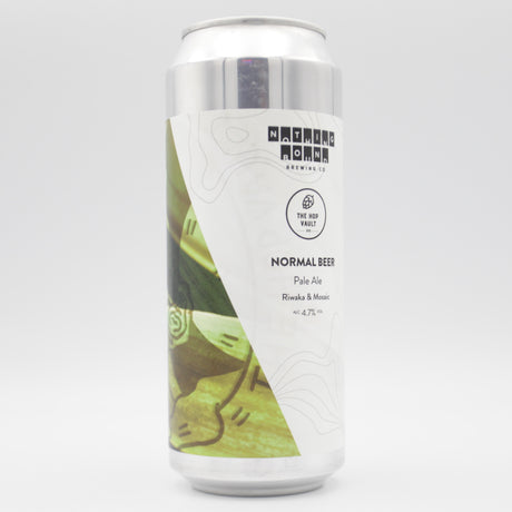 This is a can of Nothing Bound - Normal Beer - 4.7% (500ml). It is a Pale Ale craft beer available to buy from Ghost Whale, voted London's best craft beer shop.