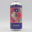 This is a can of Drop Project / Makemake - Guider - 5.7% (440ml). It is a IPA craft beer available to buy from Ghost Whale, voted London's best craft beer shop.