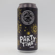 This is a can of Lost and Grounded - Party Time - 4.6% (440ml). It is a Lager / Pilsner / Kölsch craft beer available to buy from Ghost Whale, voted London's best craft beer shop.