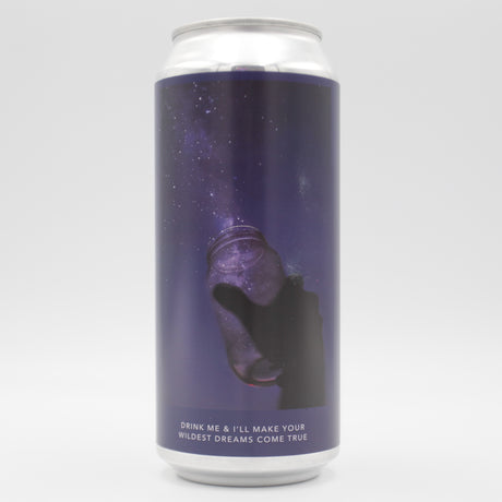 This is a can of Evil Twin - Drink Me & I'll Make Your Wildest Dreams Come True - 6.5% (473ml). It is a IPA craft beer available to buy from Ghost Whale, voted London's best craft beer shop.