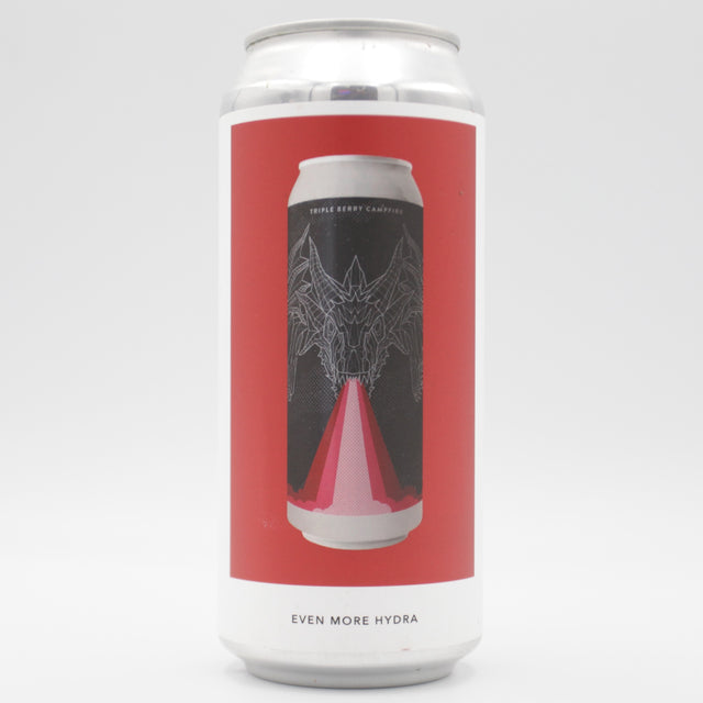 This is a can of Evil Twin / Mortalis - Even More Hydra - 7% (473ml). It is a Sour craft beer available to buy from Ghost Whale, voted London's best craft beer shop.