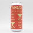 This is a can of Finback - Everything Passes - 5% (473ml). It is a IPA craft beer available to buy from Ghost Whale, voted London's best craft beer shop.