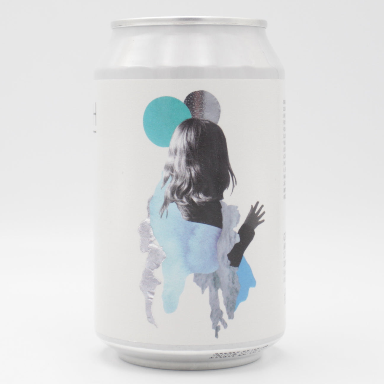 This is a can of Whiplash - Blue Ghosts - 5.2% (330ml). It is a Lager / Pilsner / Kölsch craft beer available to buy from Ghost Whale, voted London's best craft beer shop.