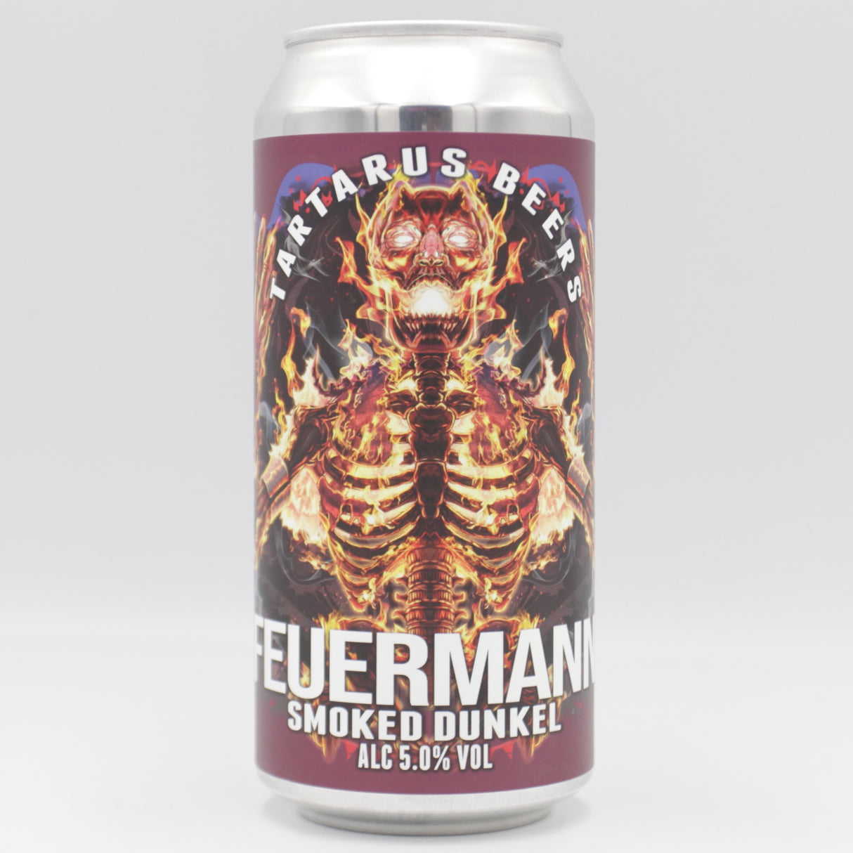 This is a can of Tartarus - Feuermann - 5% (440ml). It is a Lager / Pilsner / Kölsch craft beer available to buy from Ghost Whale, voted London's best craft beer shop.
