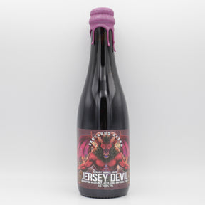 This is a bottle of Tartarus - Brandy Jersey Devil - 14.6% (375ml). It is a Imperial Stout / Porter craft beer available to buy from Ghost Whale, voted London's best craft beer shop.