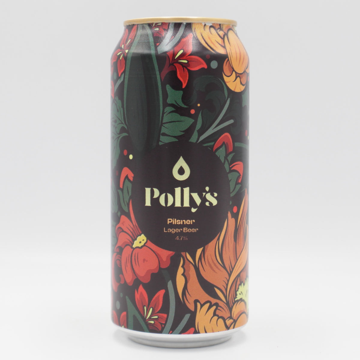 This is a can of Polly's Brew Co - Pilsner - 4.7% (440ml). It is a Lager / Pilsner / Kölsch craft beer available to buy from Ghost Whale, voted London's best craft beer shop.