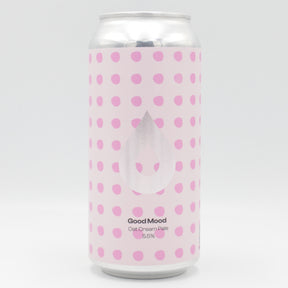 This is a can of Polly's Brew Co - Good Mood - 5.5% (440ml). It is a Pale Ale craft beer available to buy from Ghost Whale, voted London's best craft beer shop.