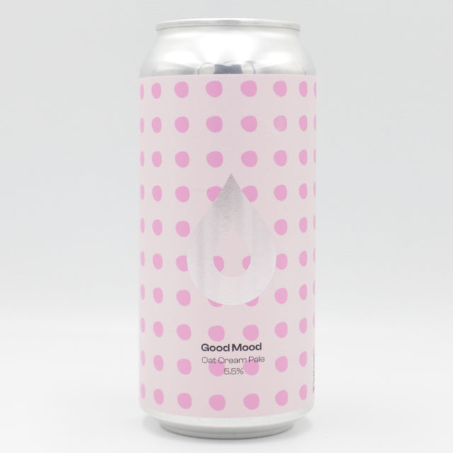 This is a can of Polly's Brew Co - Good Mood - 5.5% (440ml). It is a Pale Ale craft beer available to buy from Ghost Whale, voted London's best craft beer shop.