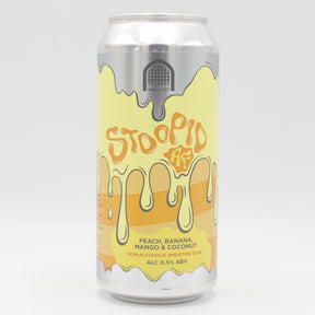 This is a can of Vault City - Stoopid AF - 0.5% (440ml). It is a Sour craft beer available to buy from Ghost Whale, voted London's best craft beer shop.