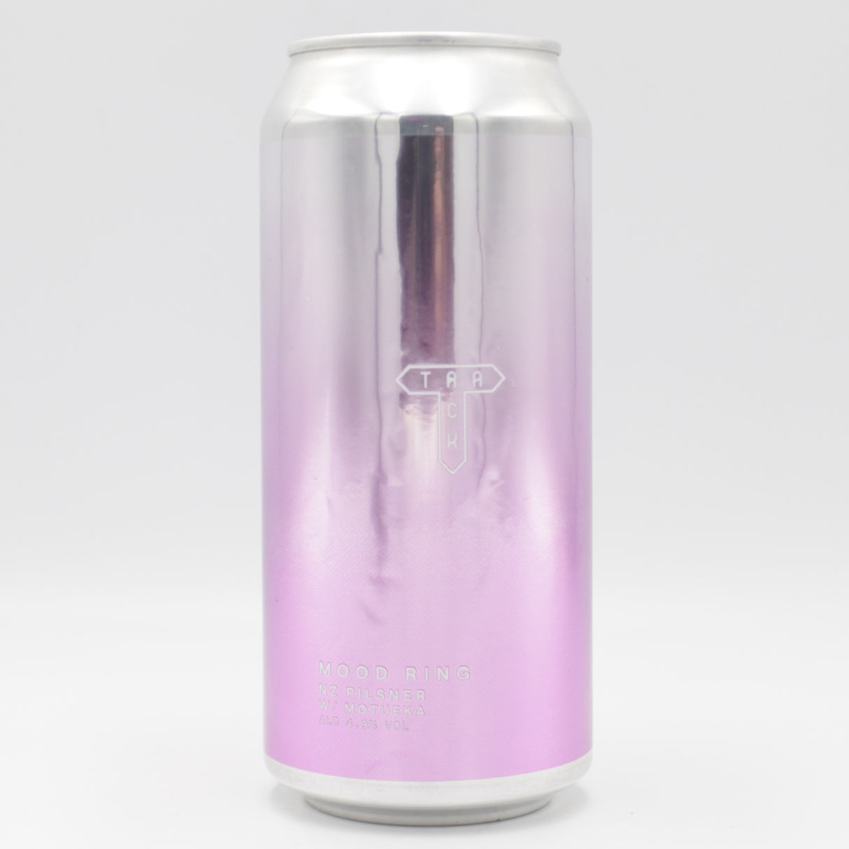 This is a can of Track - Mood Ring - 4.9% (440ml). It is a Lager / Pilsner / Kölsch craft beer available to buy from Ghost Whale, voted London's best craft beer shop.