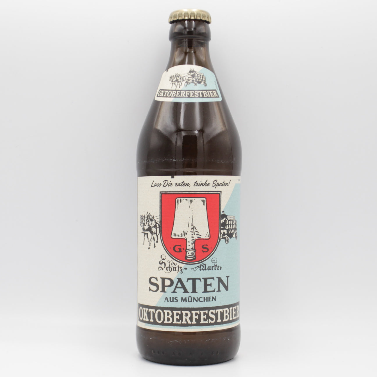 This is a bottle of Spaten - Oktoberfest - 5.9% (500ml). It is a Lager / Pilsner / Kölsch craft beer available to buy from Ghost Whale, voted London's best craft beer shop.