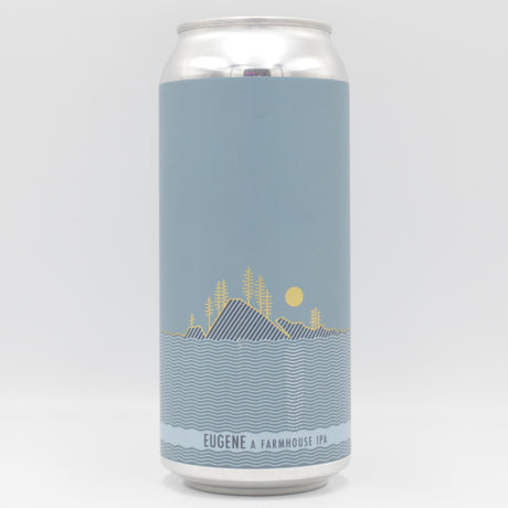 This is a can of Fair Isle - Eugene (Krush) - 6.5% (473ml). It is a IPA craft beer available to buy from Ghost Whale, voted London's best craft beer shop.