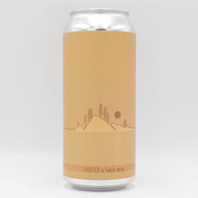 This is a can of Fair Isle - Harlen - 3.8% (473ml). It is a Saison craft beer available to buy from Ghost Whale, voted London's best craft beer shop.