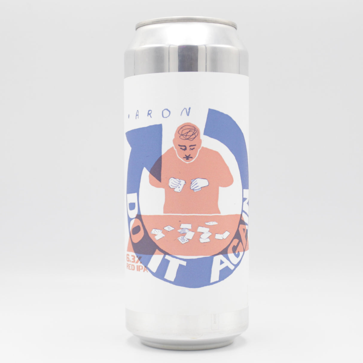 This is a can of Baron - Do It Again - 6.3% (500ml). It is a Red / Amber Ale craft beer available to buy from Ghost Whale, voted London's best craft beer shop.