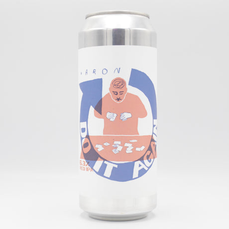 This is a can of Baron - Do It Again - 6.3% (500ml). It is a Red / Amber Ale craft beer available to buy from Ghost Whale, voted London's best craft beer shop.