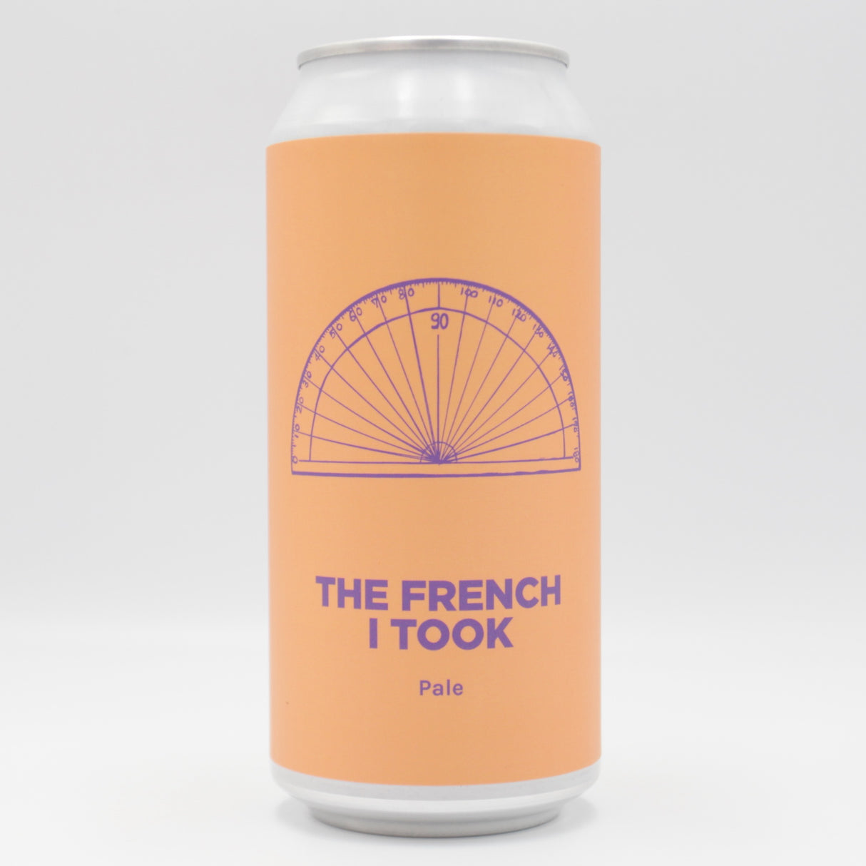 This is a can of Pomona Island - The French I Took - 5.6% (440ml). It is a Pale Ale craft beer available to buy from Ghost Whale, voted London's best craft beer shop.